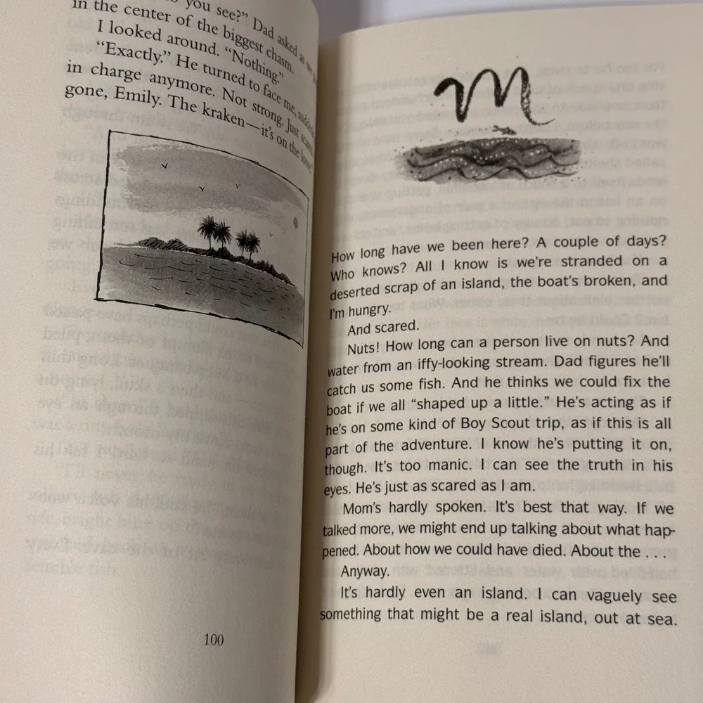 Emily Windsnap Books 2 & 3 Liz Kessler‎ Monster from Deep Castle in Mist Lot *